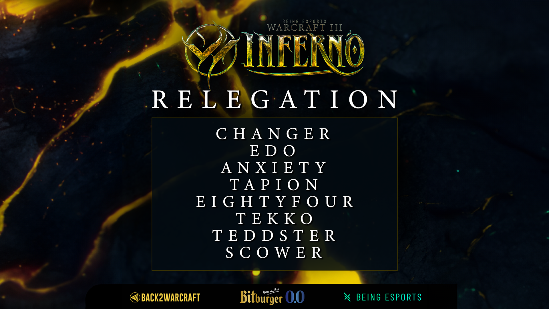INFERNO Season 2 - Die Teilnehmer