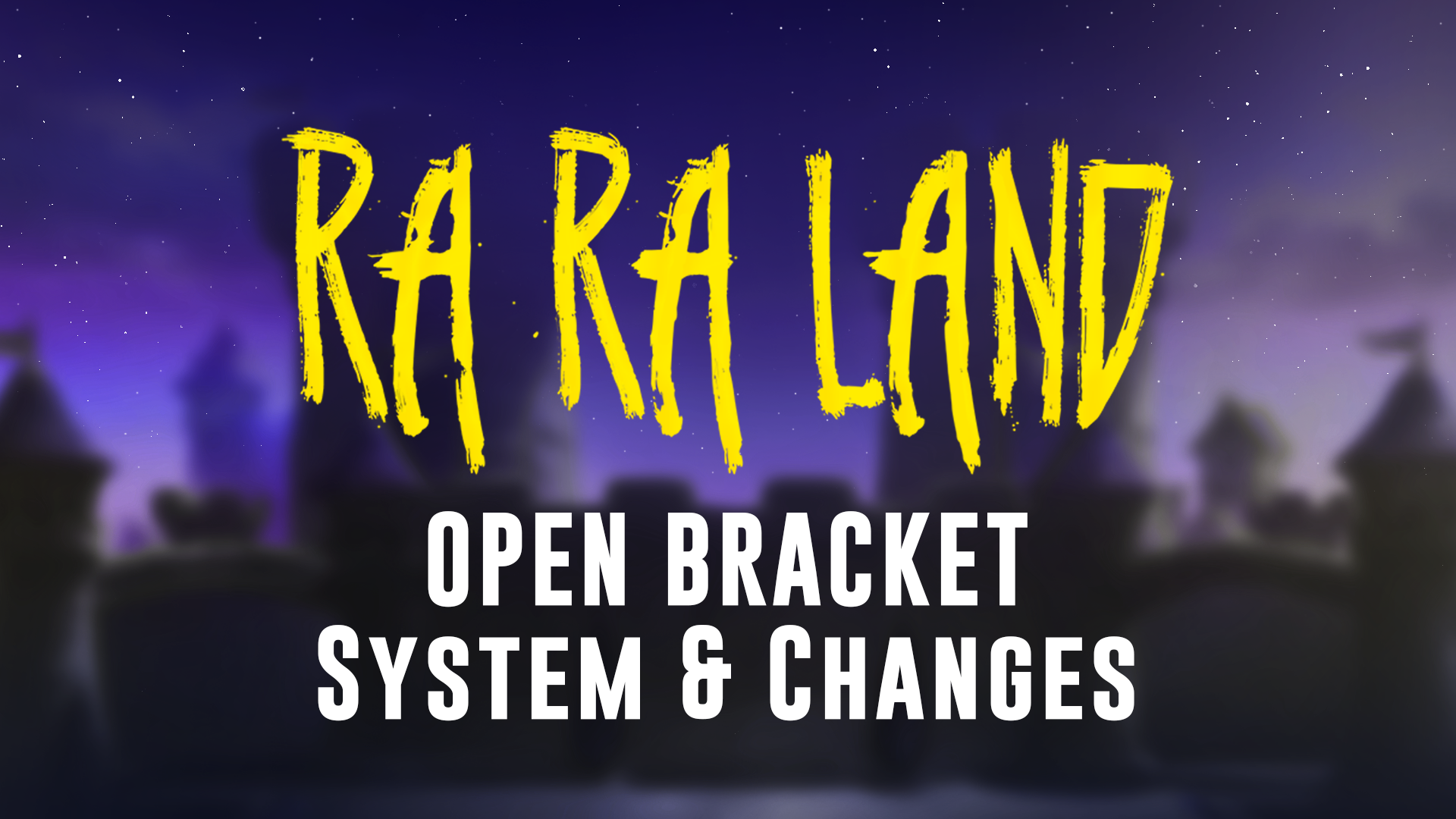 RARALAND 2024 - The Open Bracket