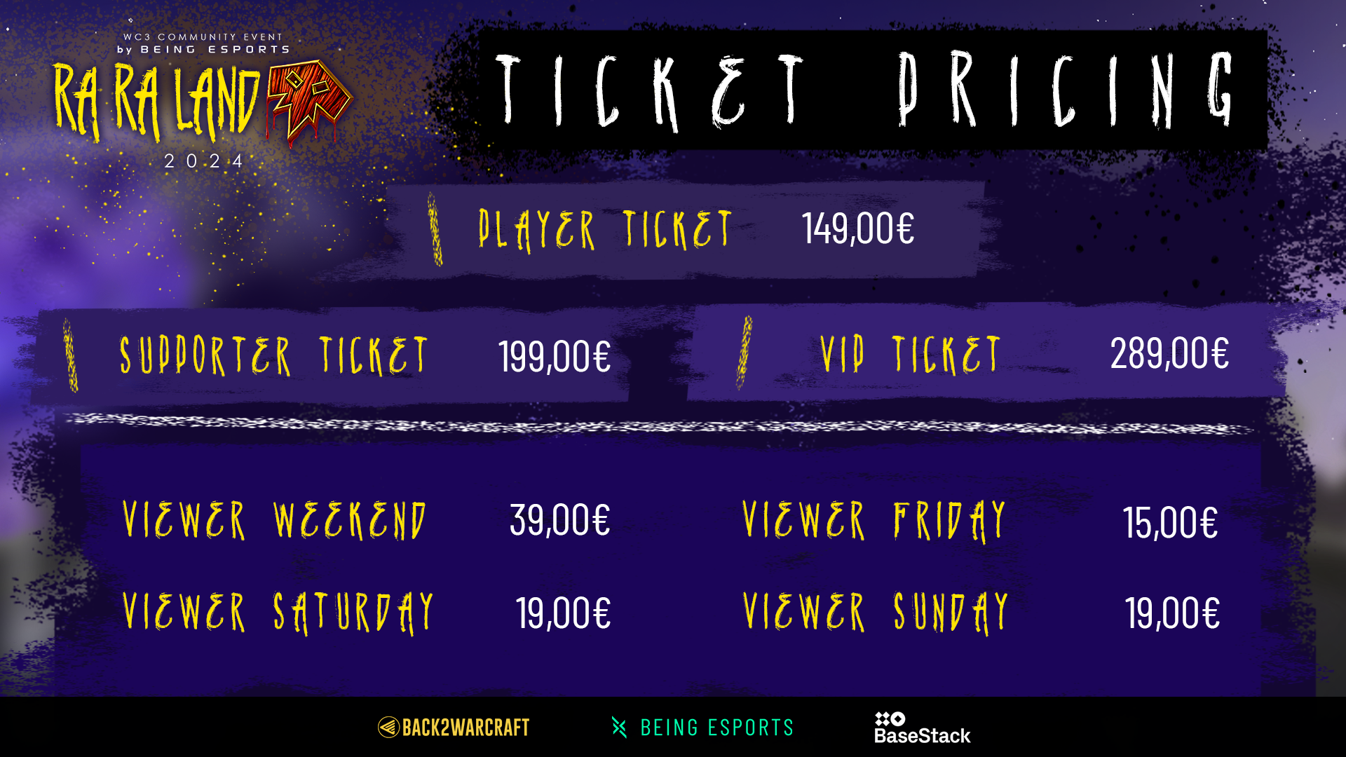 RARALAND 2024 Tickets - Everything you need to know